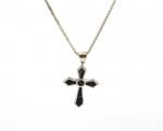 St Paul's Portoro Cross with Chain